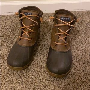 Sperry saltwater duck boots